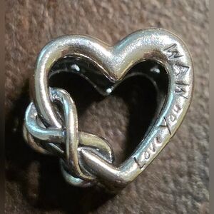 PANDORA LOVE YOU MOM 925 ALE CHARM